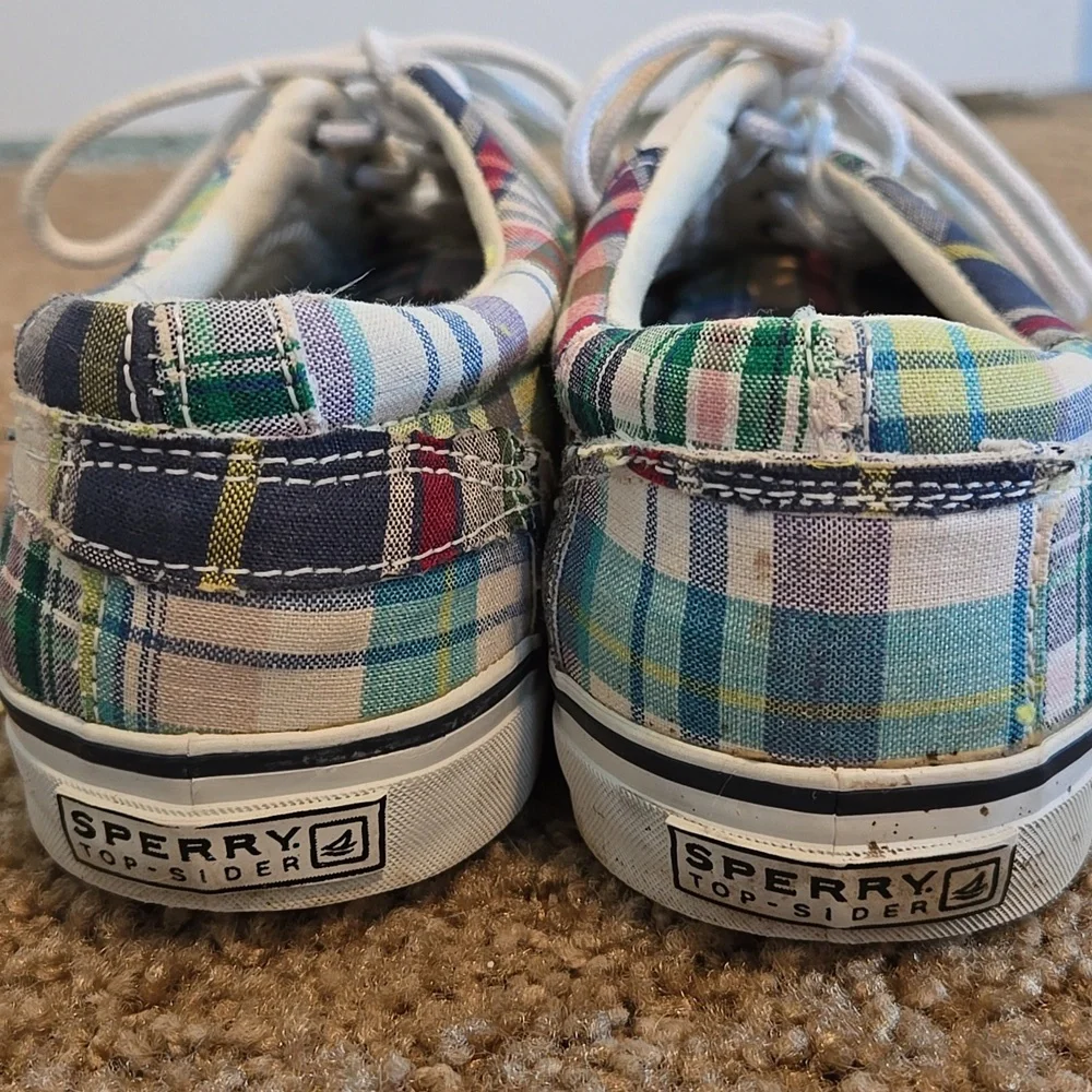 Plaid Sperry Top-Sider Women's 9M - Picture 4 of 7